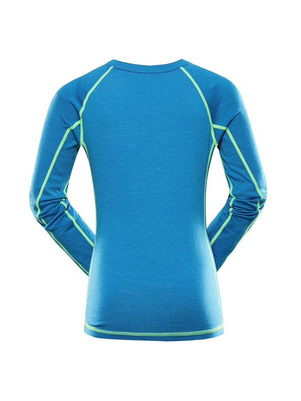 ALPINE PRO ALPINE PRO MERENO gyermek merino gyapjú póló methyl