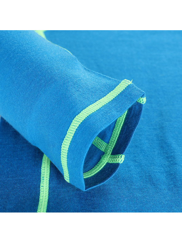 ALPINE PRO ALPINE PRO MERENO gyermek merino gyapjú póló methyl