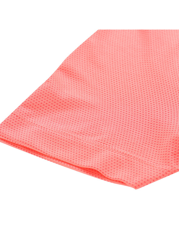 ALPINE PRO Gyerek gyorsan száradó kerékpáros póló ALPINE PRO LATTERO neon lazac