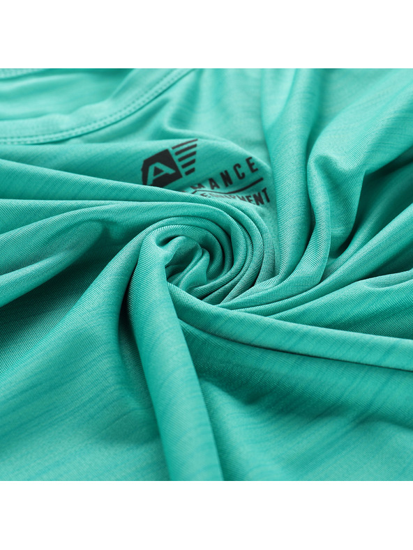 ALPINE PRO Gyerek gyorsan száradó póló ALPINE PRO BASIKO pasztell tökéletes zöld