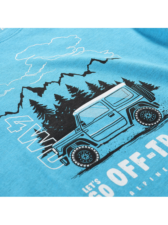 ALPINE PRO Gyerek pamut póló ALPINE PRO BIGERO úszósapka változat pe