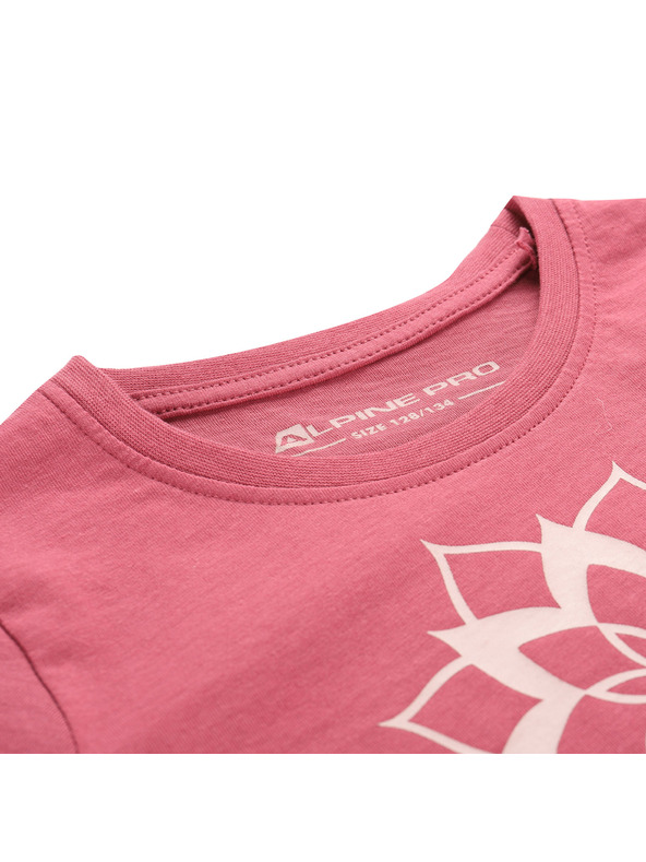 ALPINE PRO Gyerek organikus pamut póló ALPINE PRO ECOMO 2 fakéreg változat pd