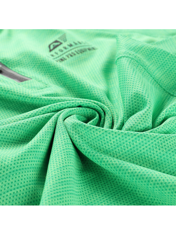 ALPINE PRO Gyerek gyorsan száradó kerékpáros póló ALPINE PRO LATTERO 2 pasztell tökéletes zöld