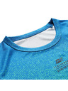 ALPINE PRO Gyerek gyorsan száradó póló ALPINE PRO RIFO elektromos kék limonádé