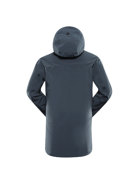 ALPINE PRO Férfi vízálló kabát ptx membránnal ALPINE PRO ZARR sötét pala