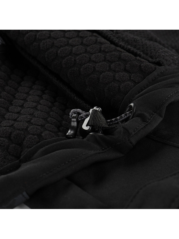 ALPINE PRO Férfi softshell kabát membránnal ALPINE PRO HOOR fekete variáns pa