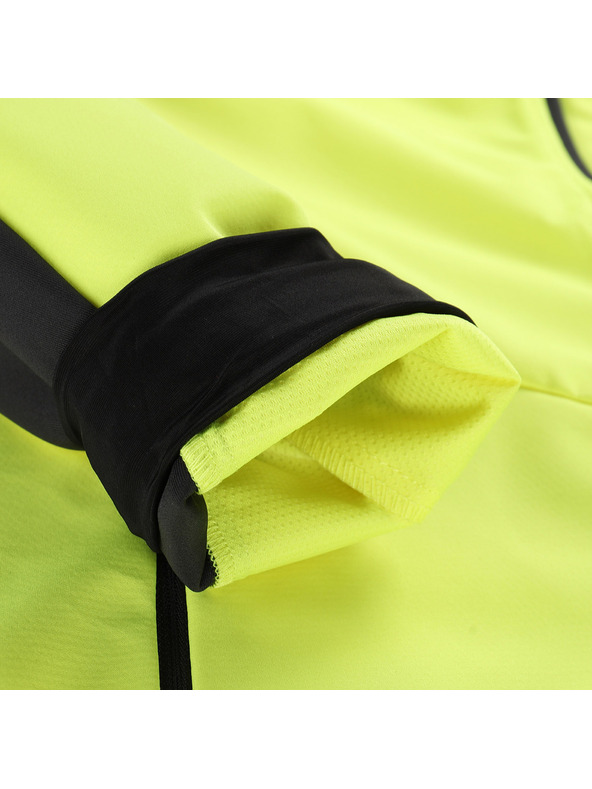 ALPINE PRO Férfi softshell dzseki dwr kezeléssel ALPINE PRO KERAK neon sárga