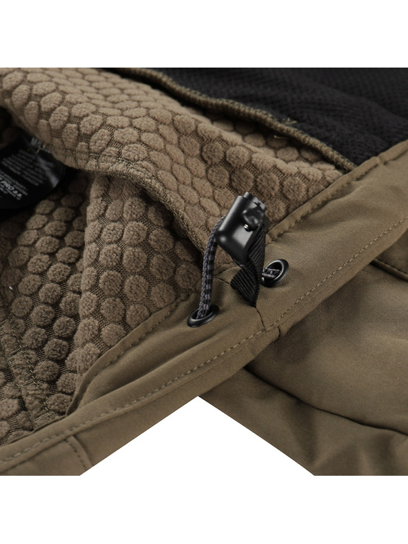 ALPINE PRO Férfi softshell dzseki membránnal ALPINE PRO HOOR kőszürke