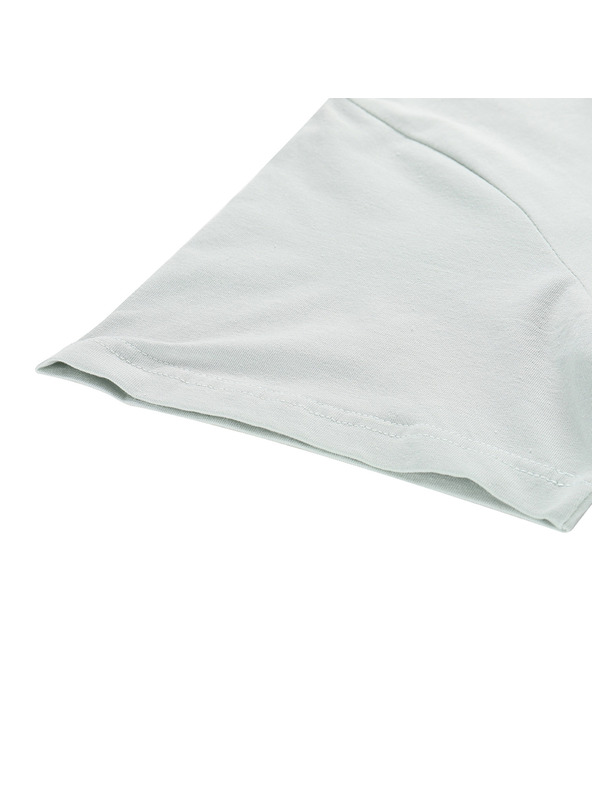 ALPINE PRO Férfi pamut póló ALPINE PRO SUMEK halvány aqua variáns pa