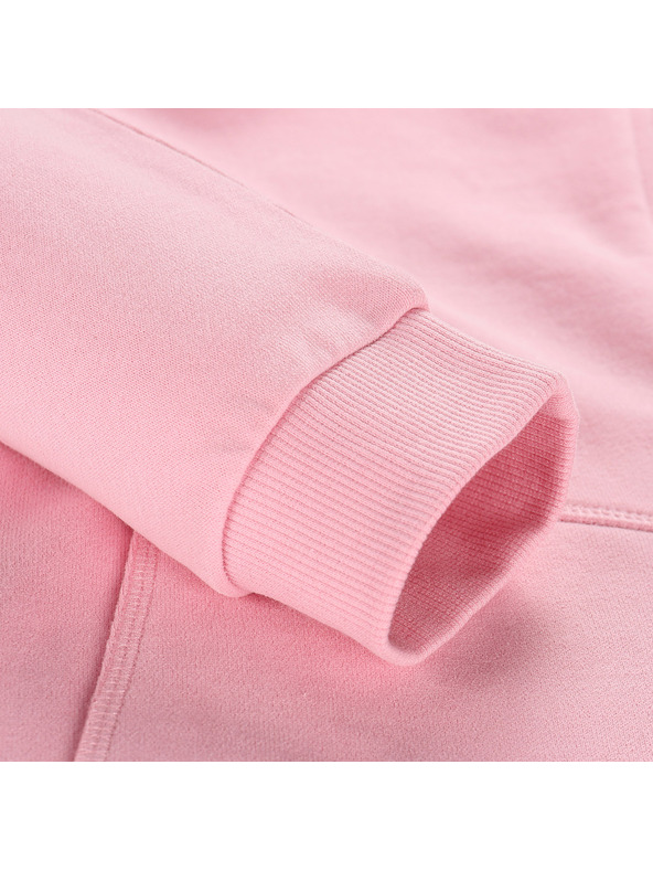 NAX Gyerek pamut pulóver nax NAX MOLDO romantikus rózsaszín