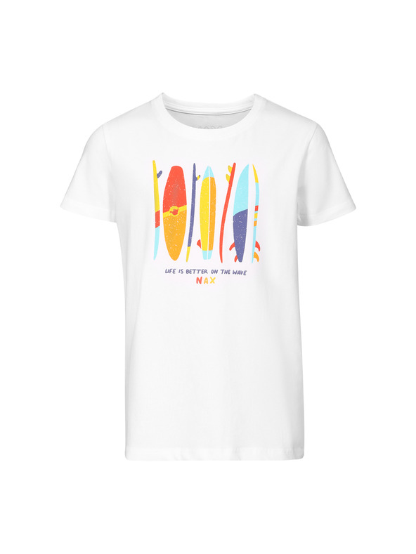 NAX Gyermek pamut póló nax NAX OMESO white