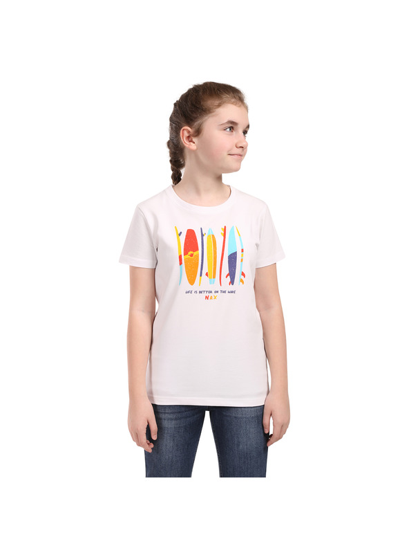 NAX Gyermek pamut póló nax NAX OMESO white
