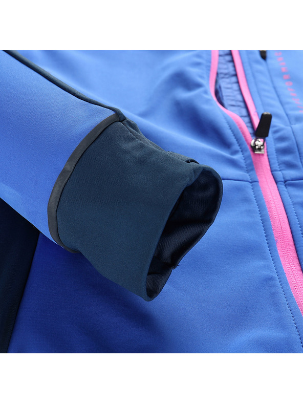 ALPINE PRO Női softshell dzseki DWR kezeléssel ALPINE PRO UKEBA 2 ragyogó kék