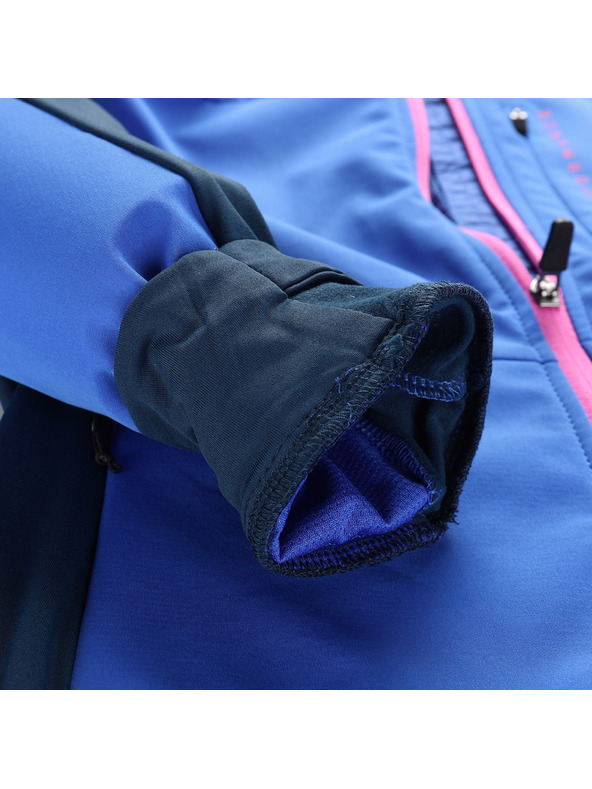 ALPINE PRO Női softshell dzseki DWR kezeléssel ALPINE PRO UKEBA 2 ragyogó kék
