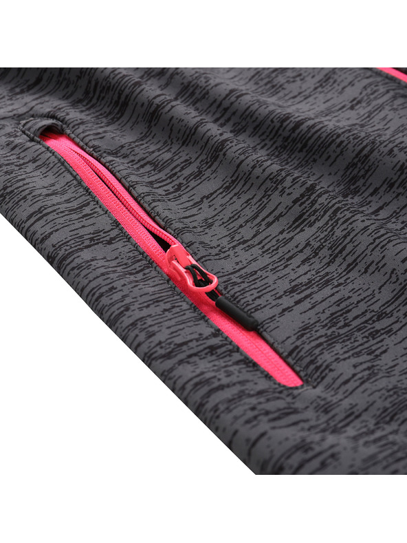 ALPINE PRO Női softshell dzseki dwr kezeléssel ALPINE PRO HERASA dk.true gray
