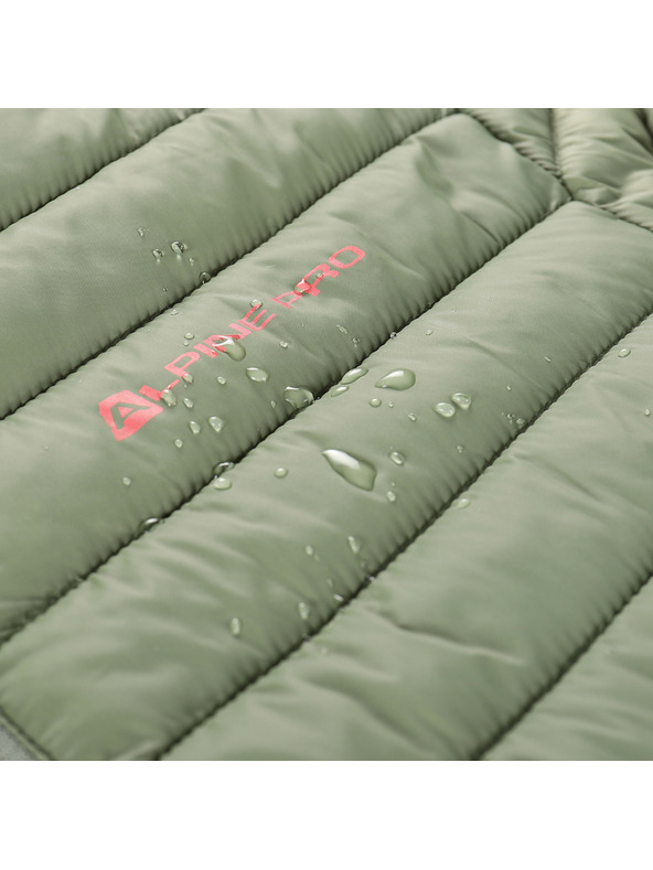 ALPINE PRO Női kétoldalas hi-therm dzseki ALPINE PRO EROMA olajzöld