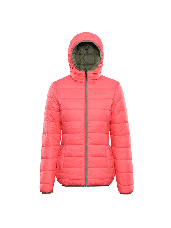 ALPINE PRO Női kétoldalas hi-therm dzseki ALPINE PRO EROMA olajzöld