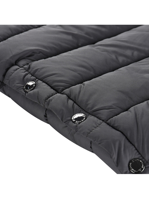 ALPINE PRO Női téli ultrakönnyű hi-therm kabát ALPINE PRO DEFRA sötétszürke