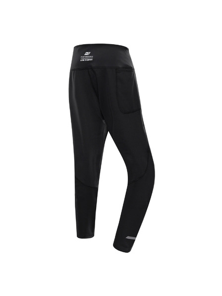 ALPINE PRO Női gyorsan száradó 3/4 leggings ALPINE PRO NAWA black