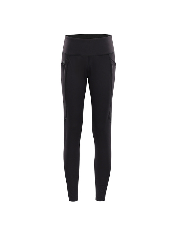 ALPINE PRO Női sport leggings ALPINE PRO GEMSA fekete