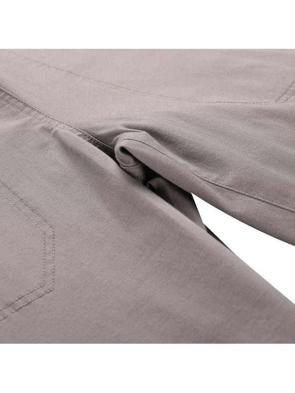 ALPINE PRO Női pamut nadrág ALPINE PRO ZAMENA driftwood