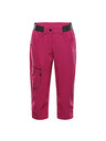 ALPINE PRO Női softshell capri nadrág ALPINE PRO WEDERA 2 fuchsia red