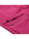 ALPINE PRO Női softshell capri nadrág ALPINE PRO WEDERA 2 fuchsia red