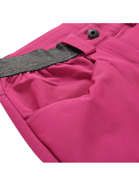 ALPINE PRO Női softshell capri nadrág ALPINE PRO WEDERA 2 fuchsia red