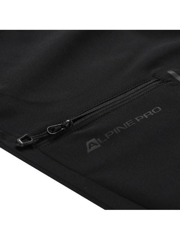 ALPINE PRO Női softshell capri nadrág ALPINE PRO WEDERA 2 fekete