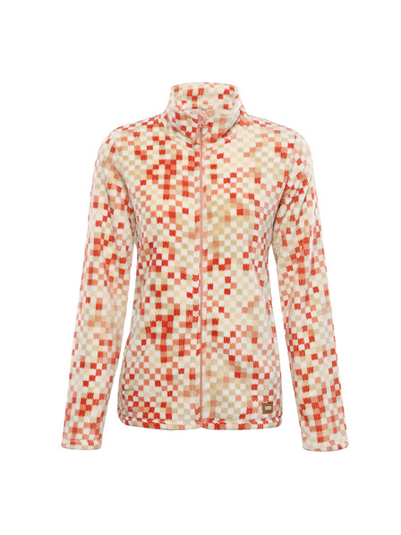 ALPINE PRO Női fleece pulóver supratherm anyaggal ALPINE PRO EFLINA tawny orange varianta pc