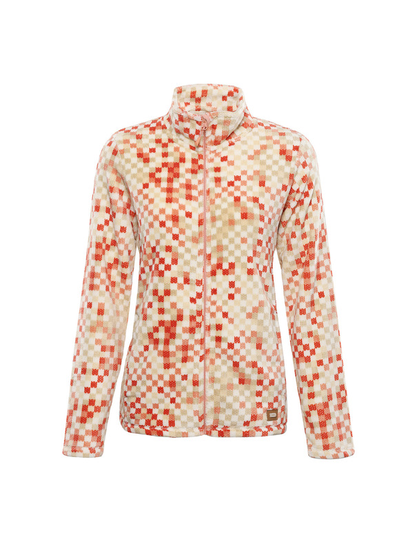 ALPINE PRO Női fleece pulóver supratherm anyaggal ALPINE PRO EFLINA tawny orange varianta pc