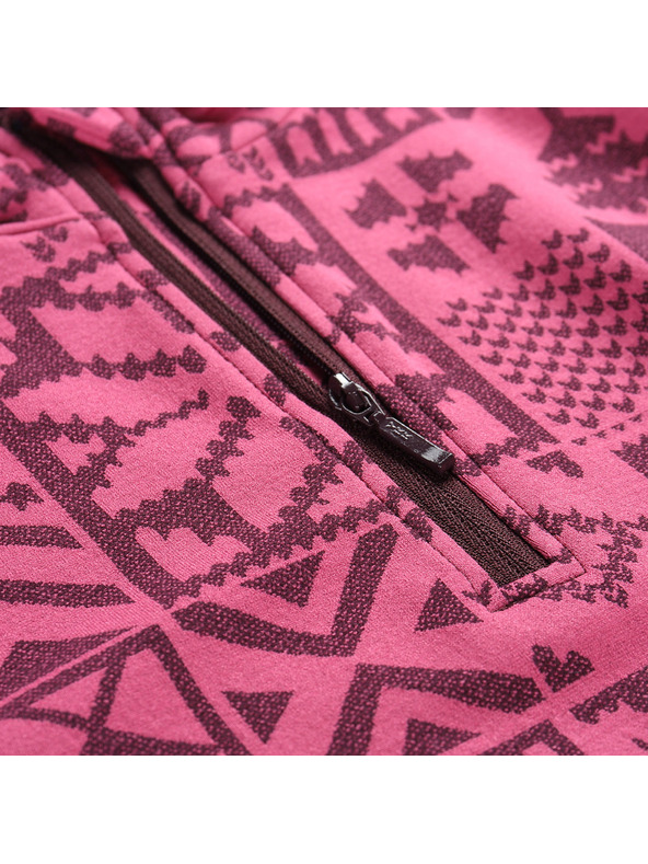 ALPINE PRO Női funkcionális alsónemű - póló ALPINE PRO SEAMA fukszia fedora