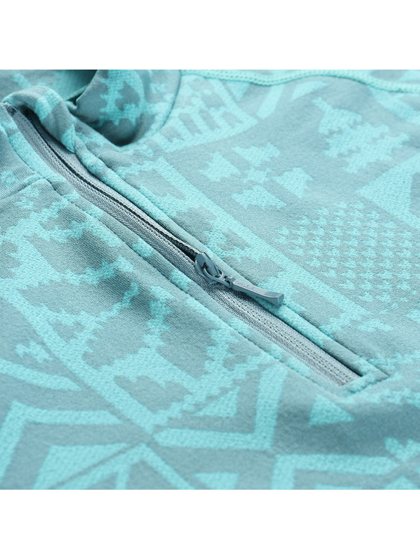 ALPINE PRO Női funkcionális alsónemű - póló ALPINE PRO SEAMA zöldeskék