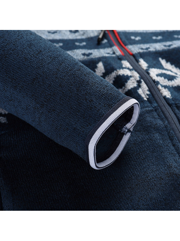 ALPINE PRO Női meleg kapucnis pulóver ALPINE PRO NORESA holdfény óceán változat pa