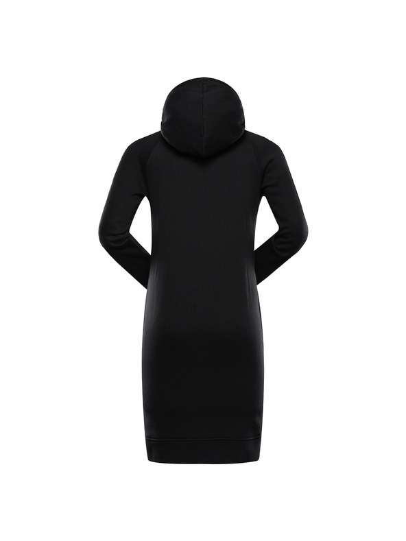 ALPINE PRO Női pulóver ruha ALPINE PRO OLEBA fekete