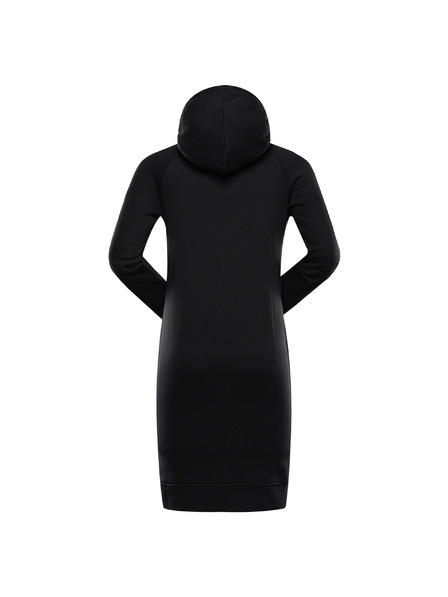 ALPINE PRO Női pulóver ruha ALPINE PRO OLEBA fekete