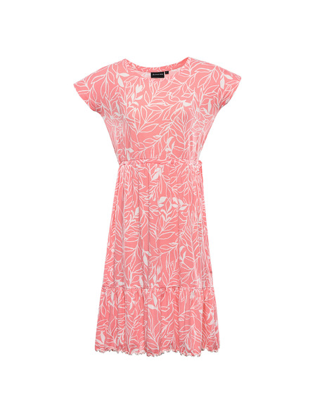 ALPINE PRO Női nyári ruha ALPINE PRO DEREFA georgia barack változat pb