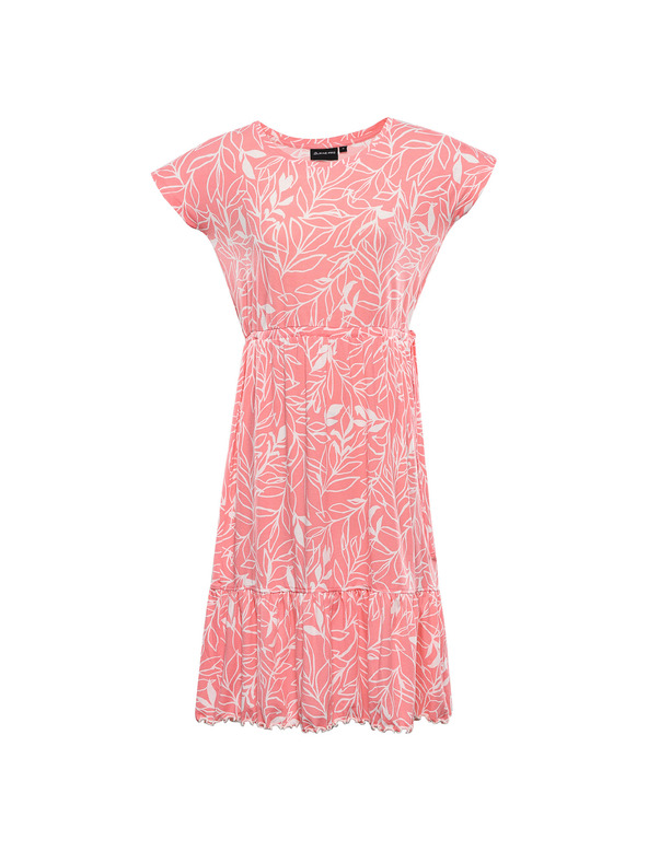 ALPINE PRO Női nyári ruha ALPINE PRO DEREFA georgia barack változat pb