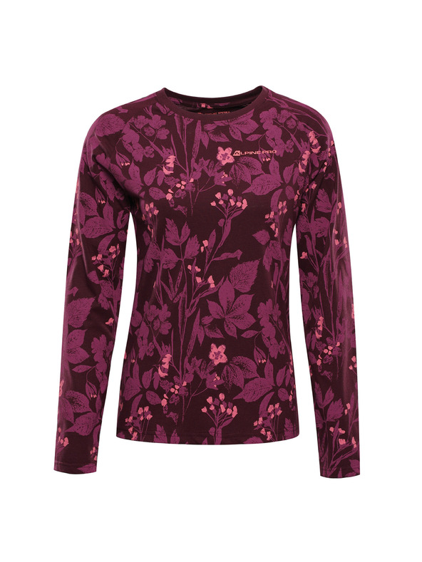 ALPINE PRO Női organikus pamut póló ALPINE PRO GRETTA winetasting változat pa