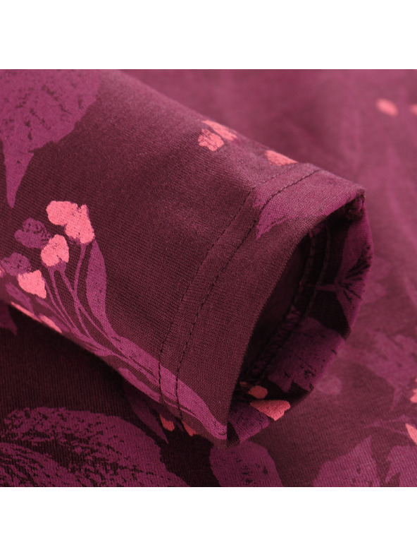 ALPINE PRO Női organikus pamut póló ALPINE PRO GRETTA winetasting változat pa