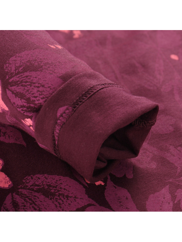 ALPINE PRO Női organikus pamut póló ALPINE PRO GRETTA winetasting változat pa