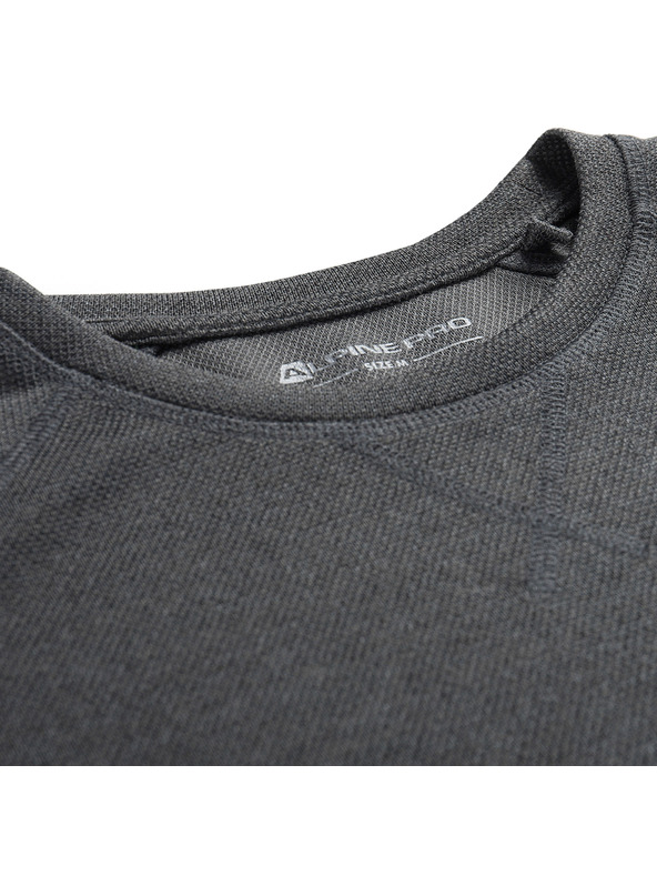 ALPINE PRO Női hosszú ujjú póló ALPINE PRO BREKA sötét igaz szürke