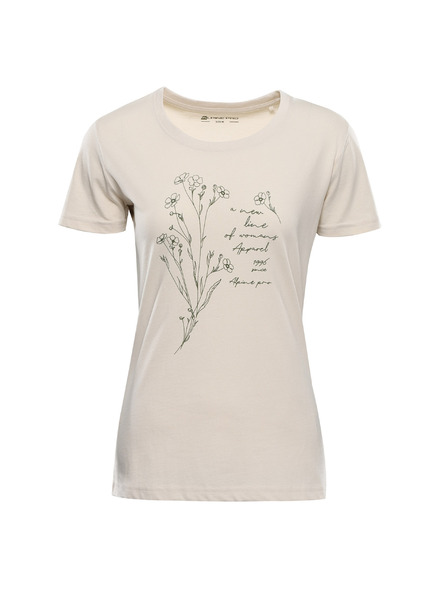 ALPINE PRO Női póló organikus pamutból ALPINE PRO TERMESA 3 moonbeam varianta pb