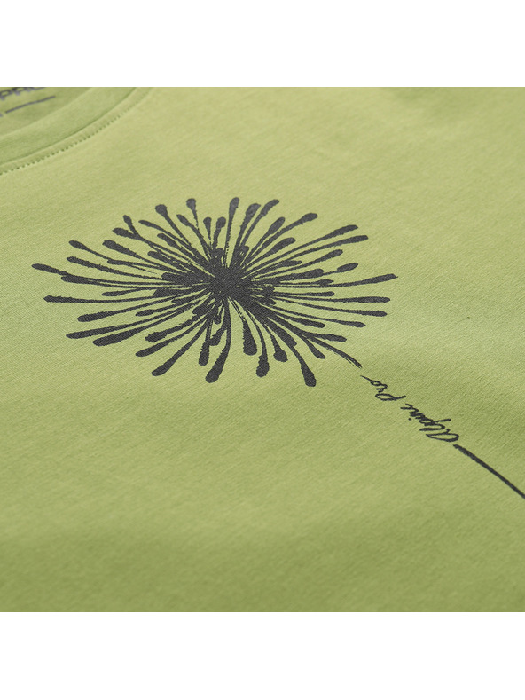 ALPINE PRO Női pamut póló ALPINE PRO MOROLA turtle green varianta pa