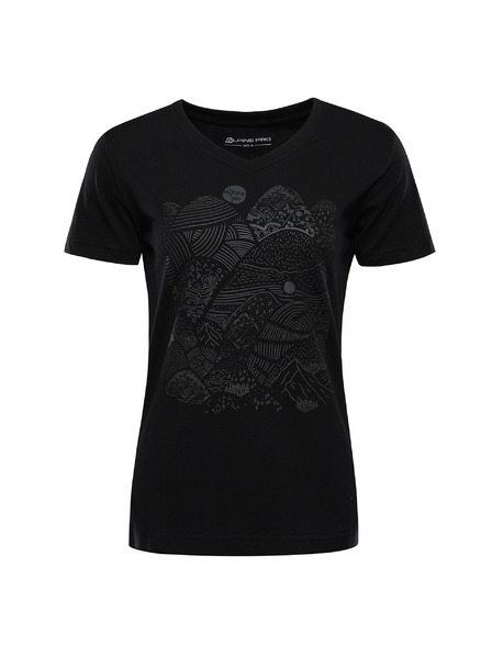 ALPINE PRO Női funkcionális cool-dry póló ALPINE PRO GREMA 2 black varianta pb