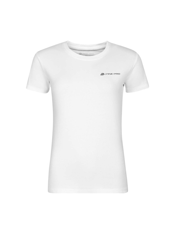 ALPINE PRO Női fine cotton pamut póló ALPINE PRO FRABA white