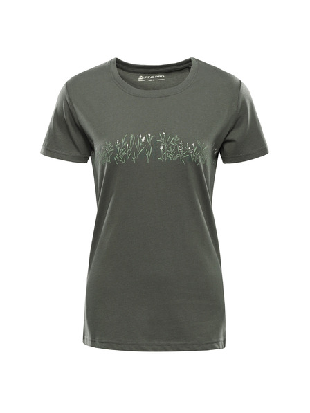 ALPINE PRO Női organikus pamut póló ALPINE PRO TERMESA 3 petrol varianta pa