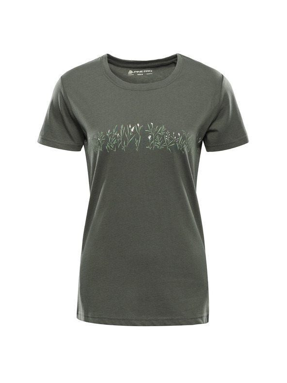 ALPINE PRO Női organikus pamut póló ALPINE PRO TERMESA 3 petrol varianta pa