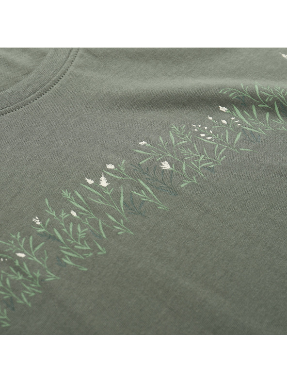 ALPINE PRO Női organikus pamut póló ALPINE PRO TERMESA 3 petrol varianta pa