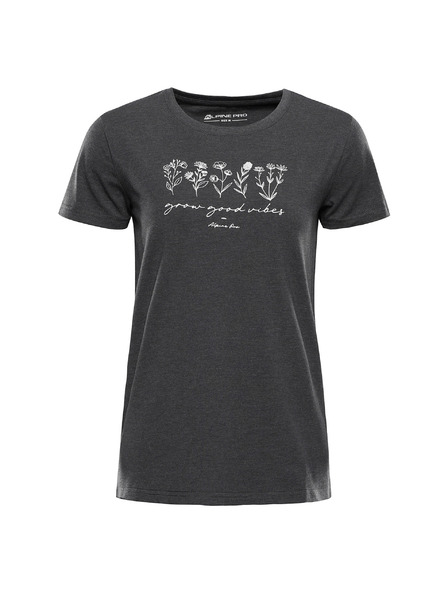 ALPINE PRO Női pamut póló ALPINE PRO MOROLA dk. true gray varianta pc